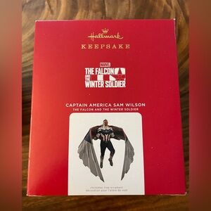 Hallmark keepsake ornament 2021 Falcon and the Winter Soldier . Not used